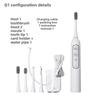 New Electric Toothbrush Flusher Initializing Integrated Two-in-one Tooth Scrubber Adult Smart Home Tooth Scrubber