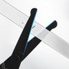 Round Tip Nose Hair Scissors Manual Facial Hair Trimmer Stainless Steel Eyebrow Grooming Scissors For  Safety Small Scissors