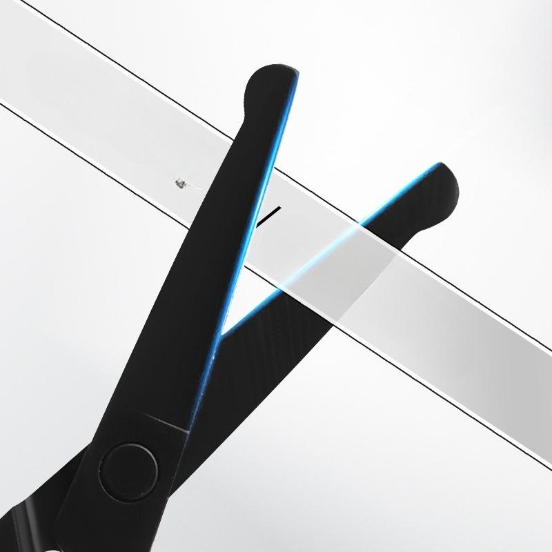 Round Tip Nose Hair Scissors Manual Facial Hair Trimmer Stainless Steel Eyebrow Grooming Scissors For Safety Small Scissors