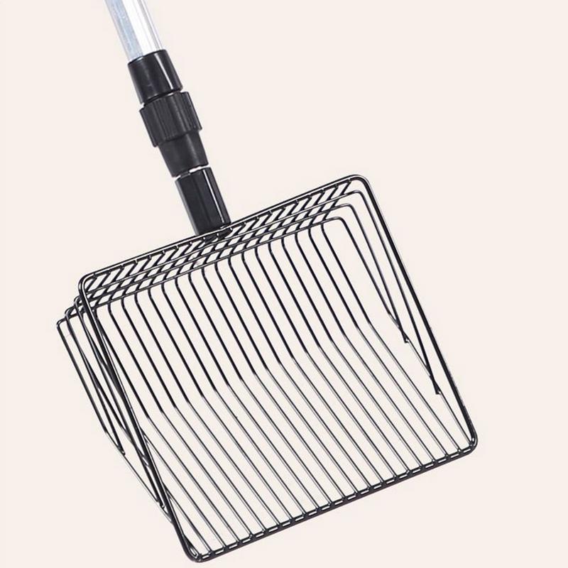 Coop Scoop Long Coop Litter Shovel Telescoping Poop Sifting Scooper For Outdoor Yard Farm Backyard Poultry Cat Rabbit Dog Horse