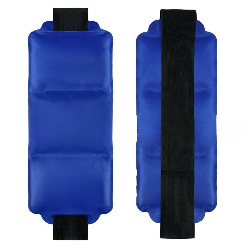 

Регулируемая спортивная повязка-компресс с пакетами со льдом для талии и шеи – Многоразовая горячая/холодная терапия для восстановления мышц и облегчения боли королевский синий