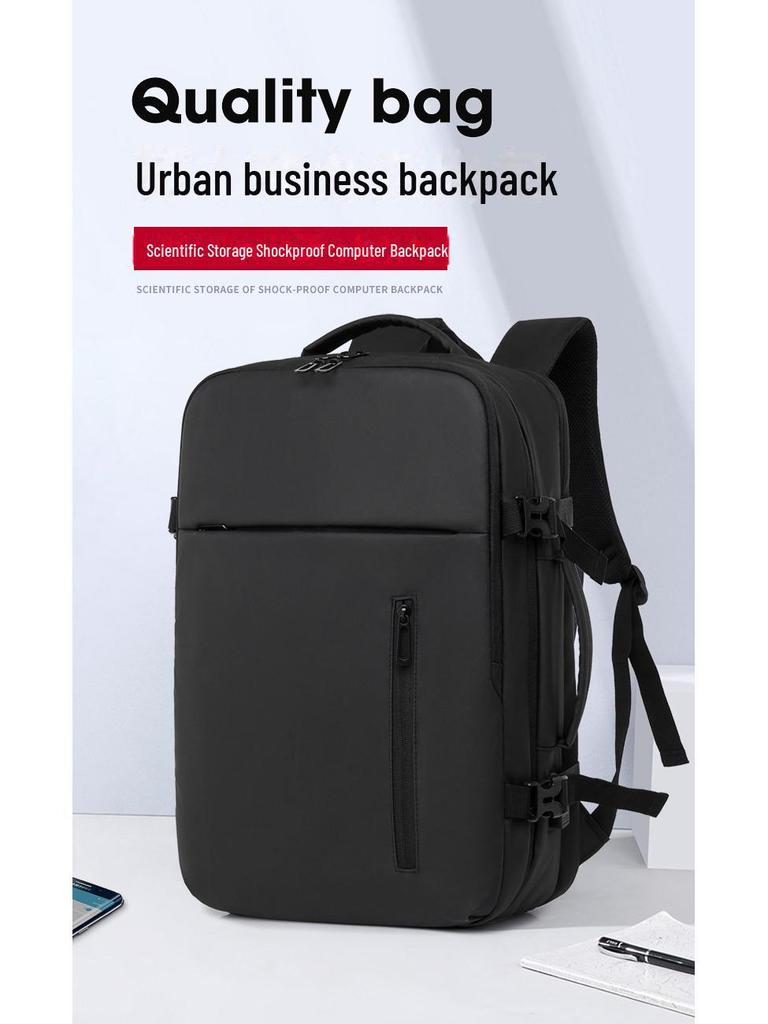 Large Capacity Multifunctional Laptop Backpack with USB Port - Unisex Travel and School Bag