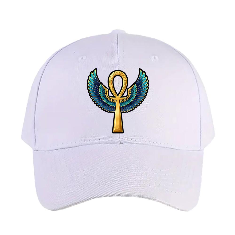 Ankh Woman Man Baseball Cap Adult Adjustable with Curved Brim Hiking Fishing Hat trucker cap Summer Fashion