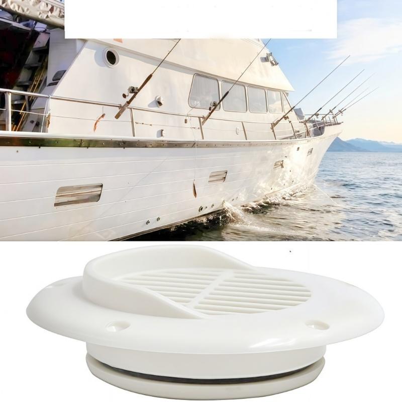 Sturdy 87mm Plastic Boat Drain Insert Suitable For Fish Compartments Fish Tanks And Marine Vessels