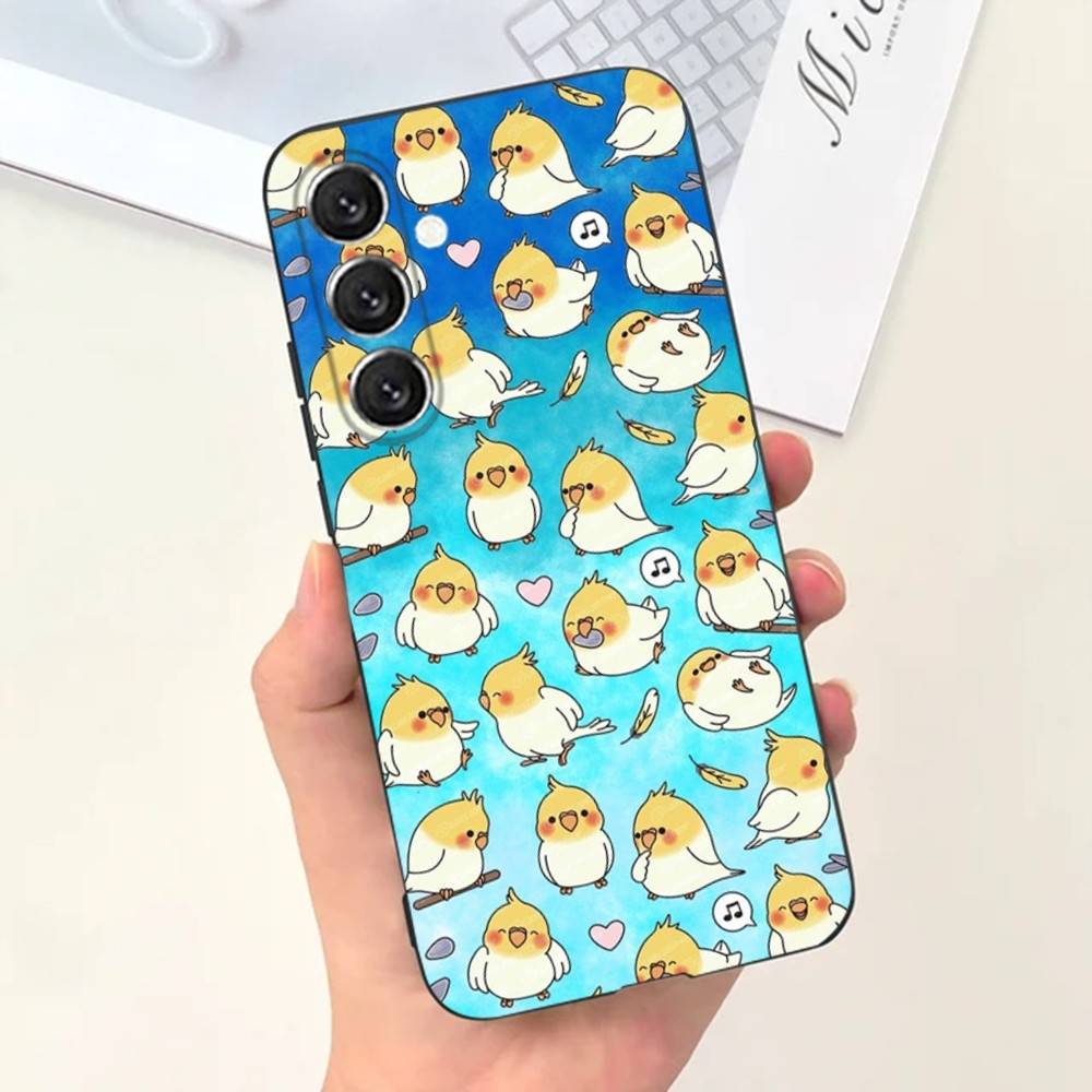 

Animal Parrot Bird Phone Case Phone Case For Samsung S25,S24,S21,S22,S23,S30,Ultra,S20,Plus,Fe,Lite,Note,10,9,5G Black Cover Samsung S21plus