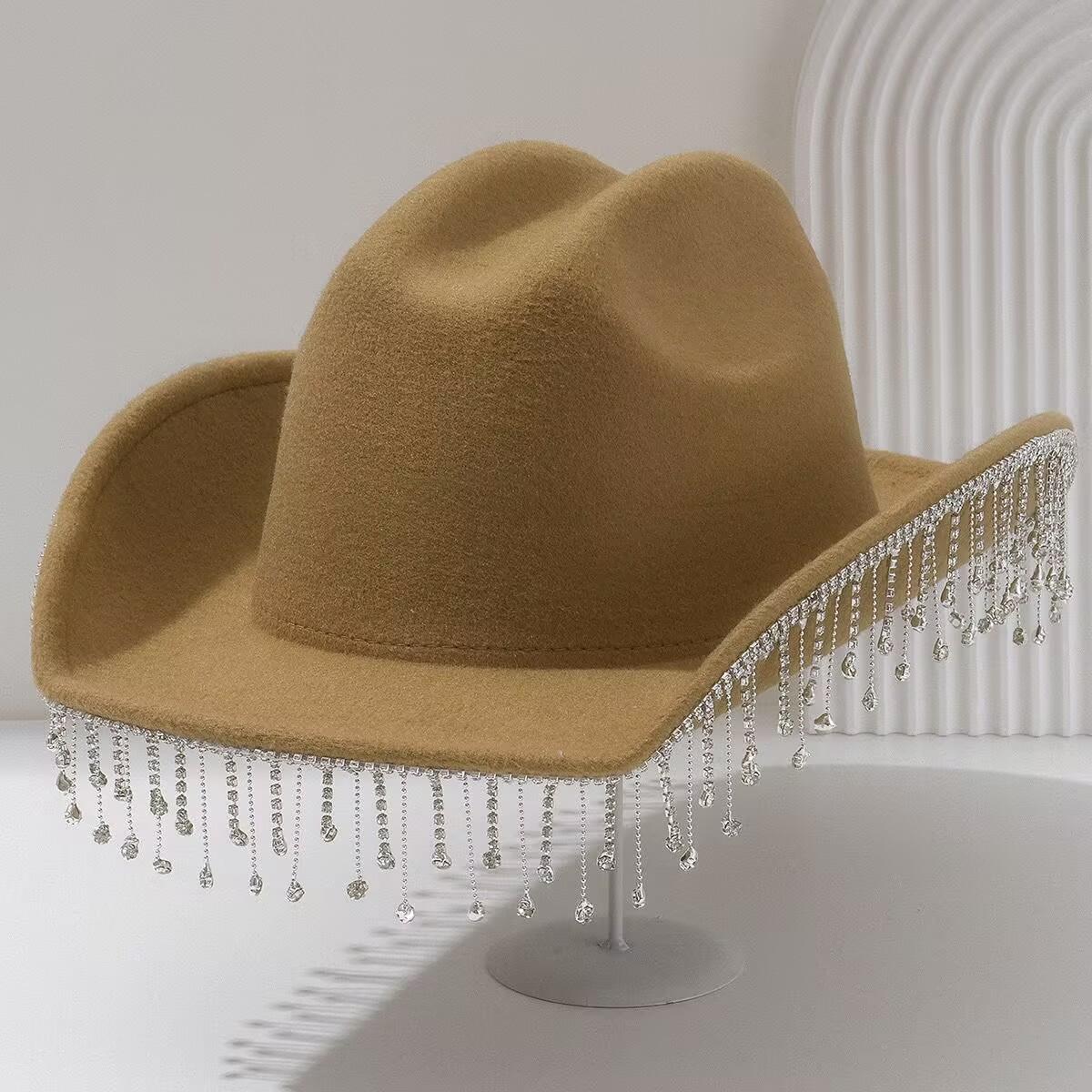 

JYL TS DIY Suede Cowboy Hat Unisex European Wide Brim Western Jazz Hat Faux Suede 1222Mao11136 огнеупорный кирпич