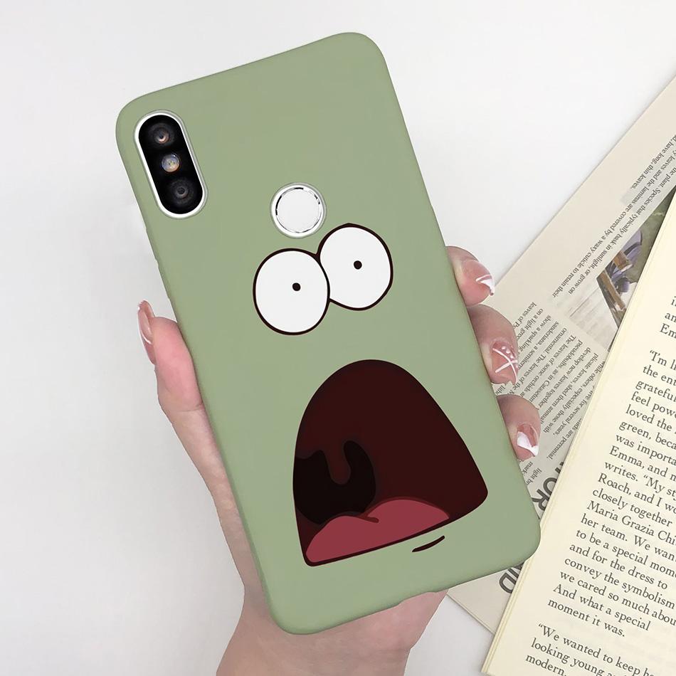 Case For Xiaomi Redmi S2 Y2 Cover Soft Matte Cute Pattern Silicone TPU Phone Case for Xiaomi RedmiS2 S 2 Y 2 Cases Back Cover