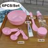 8 Stück/Set Gesichtsreinigungspinsel Maskenschüssel Löffel Set Maskenpinsel Stange DIY Schönheitswerkzeuge Mischwerkzeuge Hautpflege Make-up Zubehör Frau Hautpflege