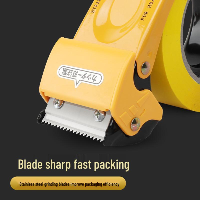 Heavy-Duty Transparent Tape Cutter and Sealing Machine for Express Packaging