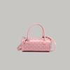 Pink Cute Polka Dot Handbag 2025 New Model for Girls Dopamine Cylinder Handbag Single Shoulder Crossbody Bag