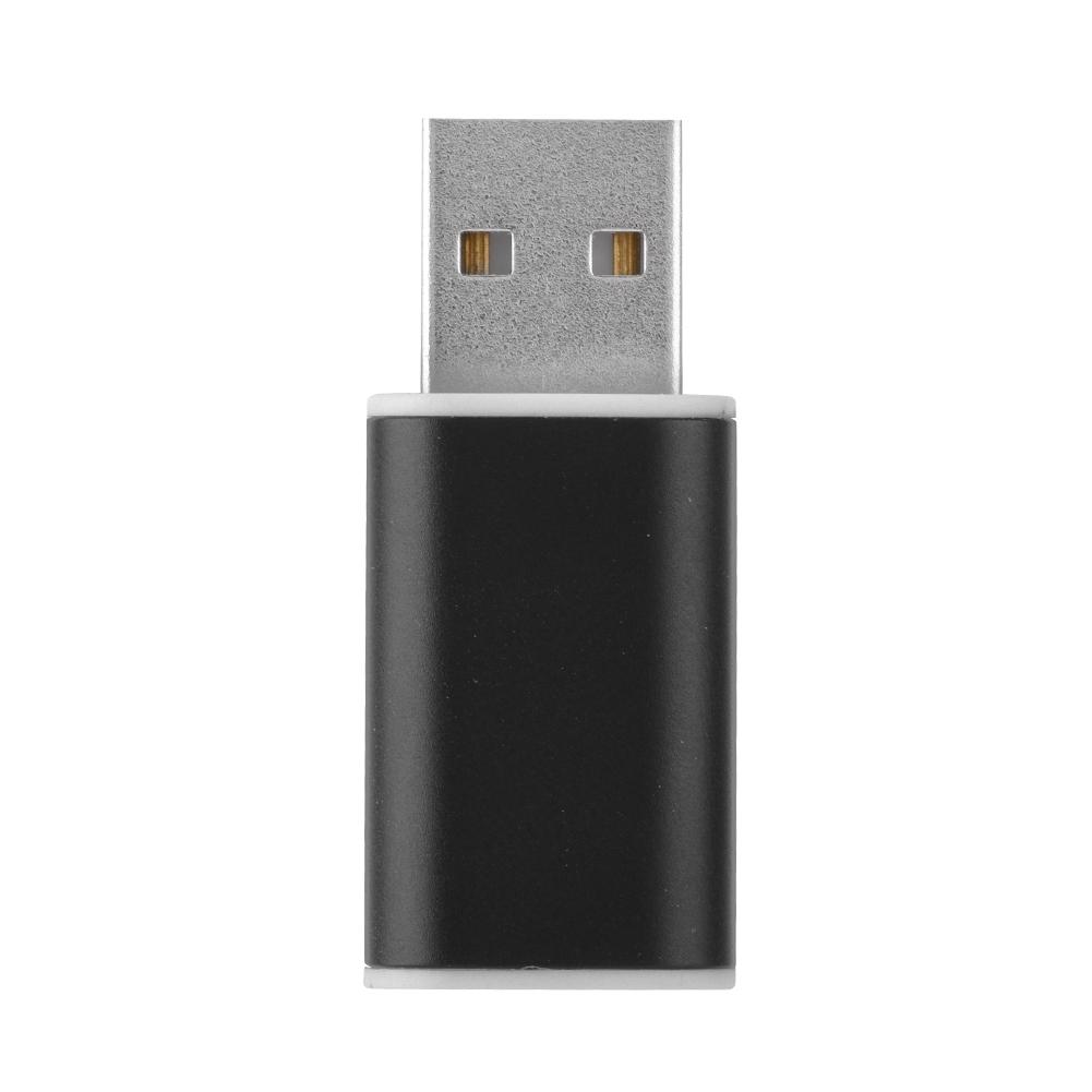 External USB 2.0 to 3.5mm Stereo Sound Card Mic Adapter Speaker (Black)
