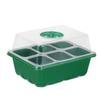 6/12 Holes Seed Starter Tray With Humidity Dome Succulent Propagation Tray Mini Greenhouse Germination Tray For Succulent Plant