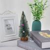 3Pcs Mini Christmas Tree Christmas Decor Ornament for Home Store 25cm Height