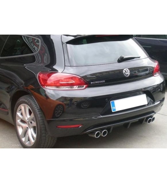 

Для Vw Volkswagen Scirocco 2009 - 2014 Дифузор правий лівий розетка пластиковий глянсовий чорний