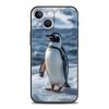 Penguin Kawaii Cute Phone Case For iPhone 17 Air 16 Plus 13 15 14 12 11 Pro MAX 7 8 SE Soft TPU Shockproof Cover Funda
