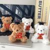 Cute Graduation Bear Plush Toy Soft Stuffed Dr Bear Plush Doll  Backpack Accessory
