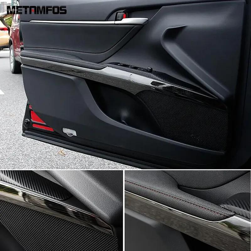 For Toyota Camry 2018      2024 2025 Stainless Steel Interior Door Armrest Panel Molding Trim Accessories