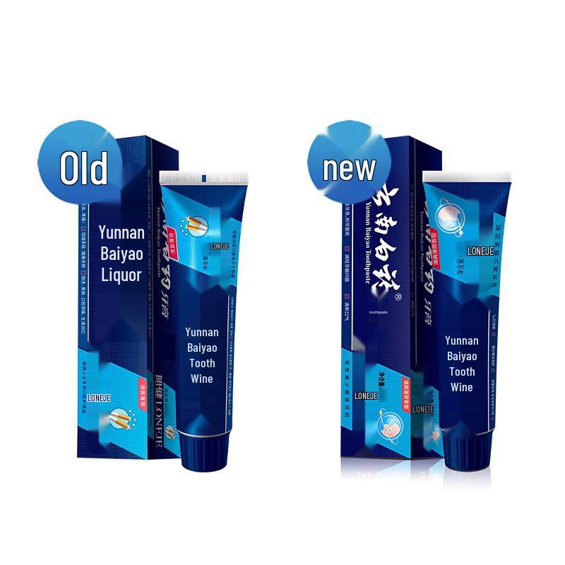 Yunnan Baiyao Longjian Toothpaste, Refreshing Mint (Smokers' Formula)