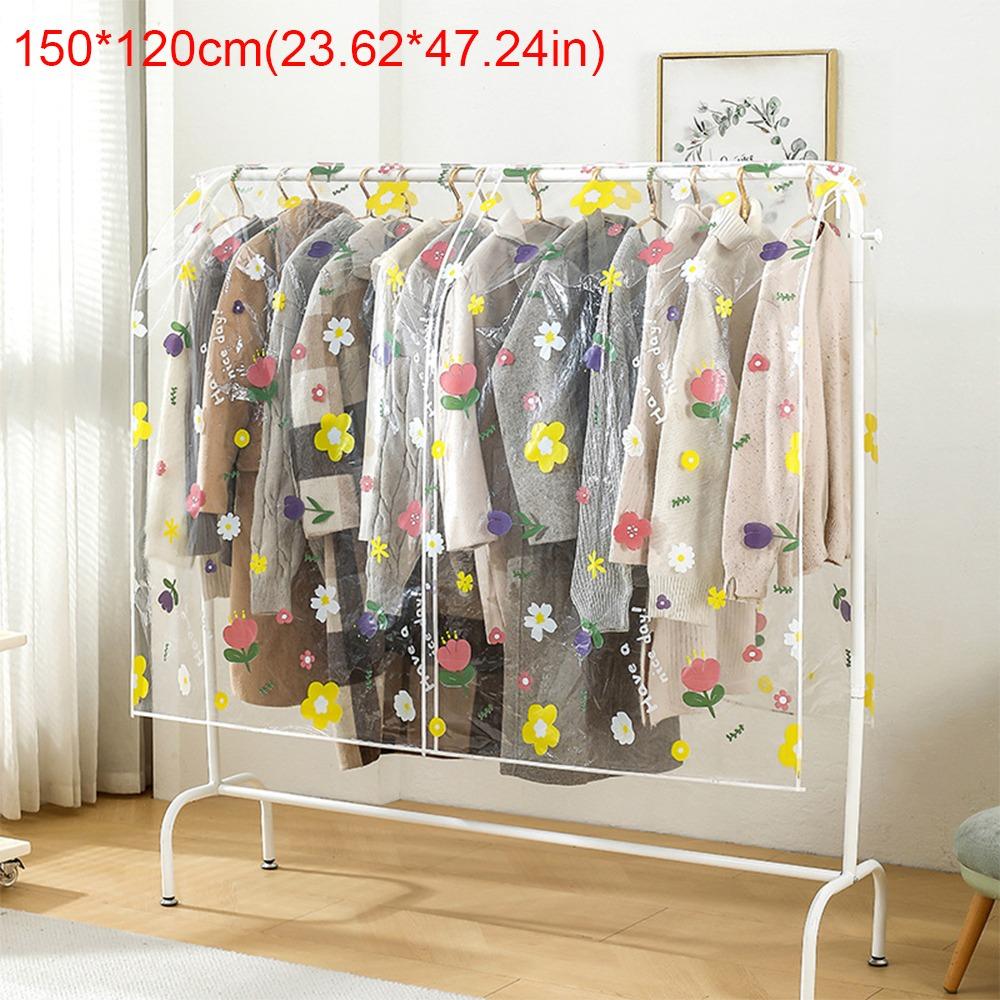 Waterproof Clothes Dust Cover Large Capacity Thicken Dress Storage Protect Dustproof Closet Organizer for Coat Suit Dress