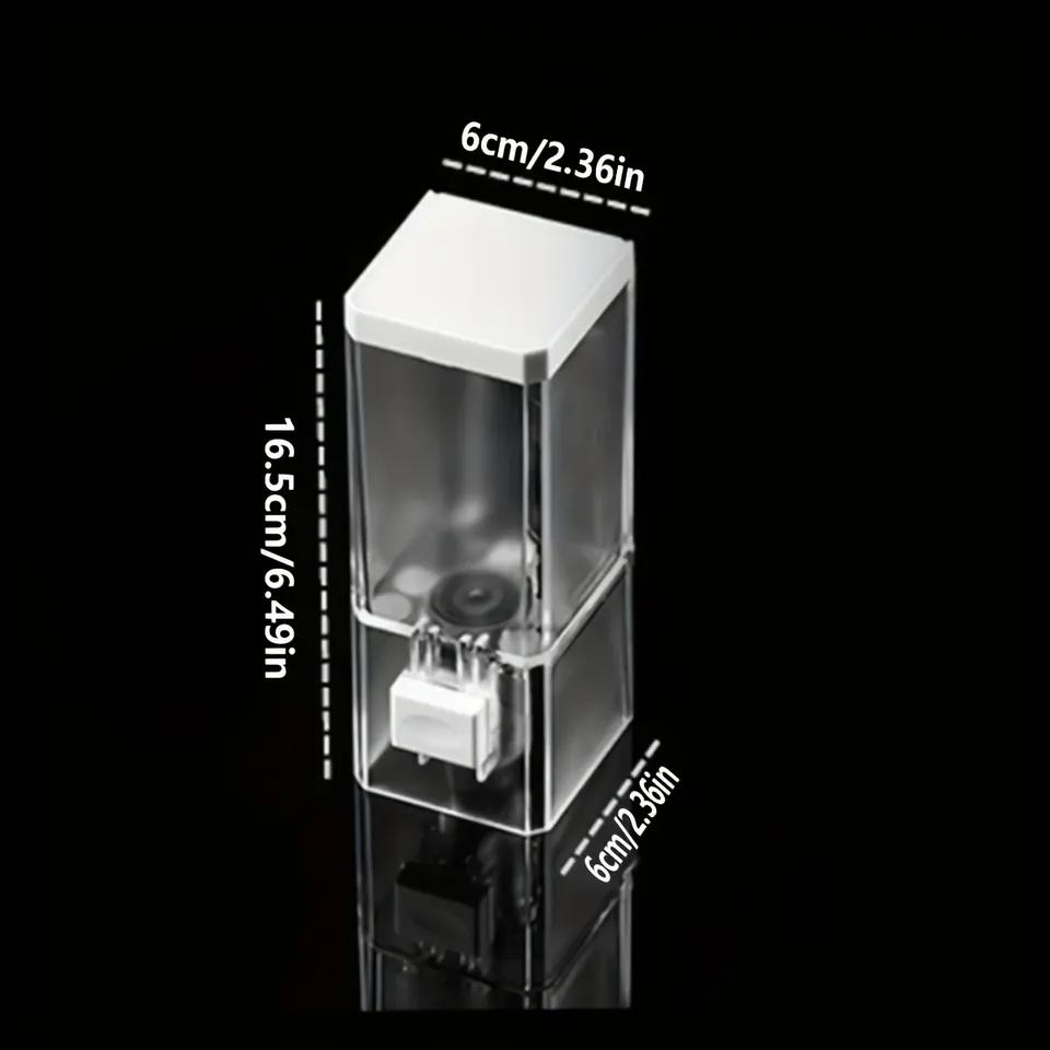 Non-punching Manual Press Soap Dispenser Wall Hanging Traceless Paste Disinfectant Bottle Bathroom Transparent Soap Dispenser
