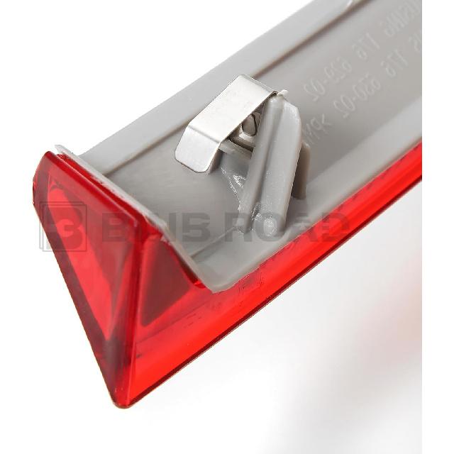 2Pcs Rear Bumper Reflector 63147240997 + 63147240998 Left Right Red Trim Compatible with BMW X5 E70 2009-2013