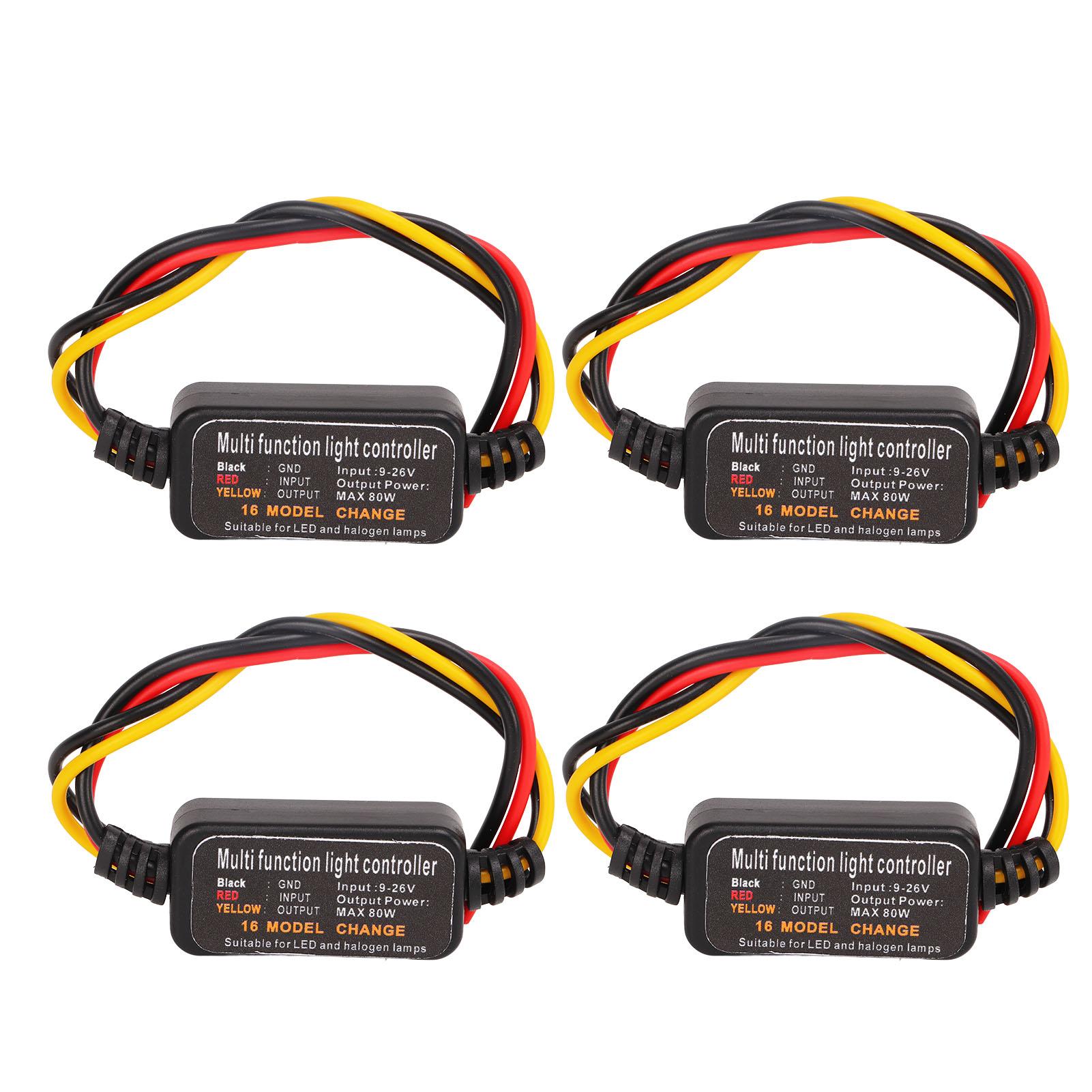 4 Pieces Red