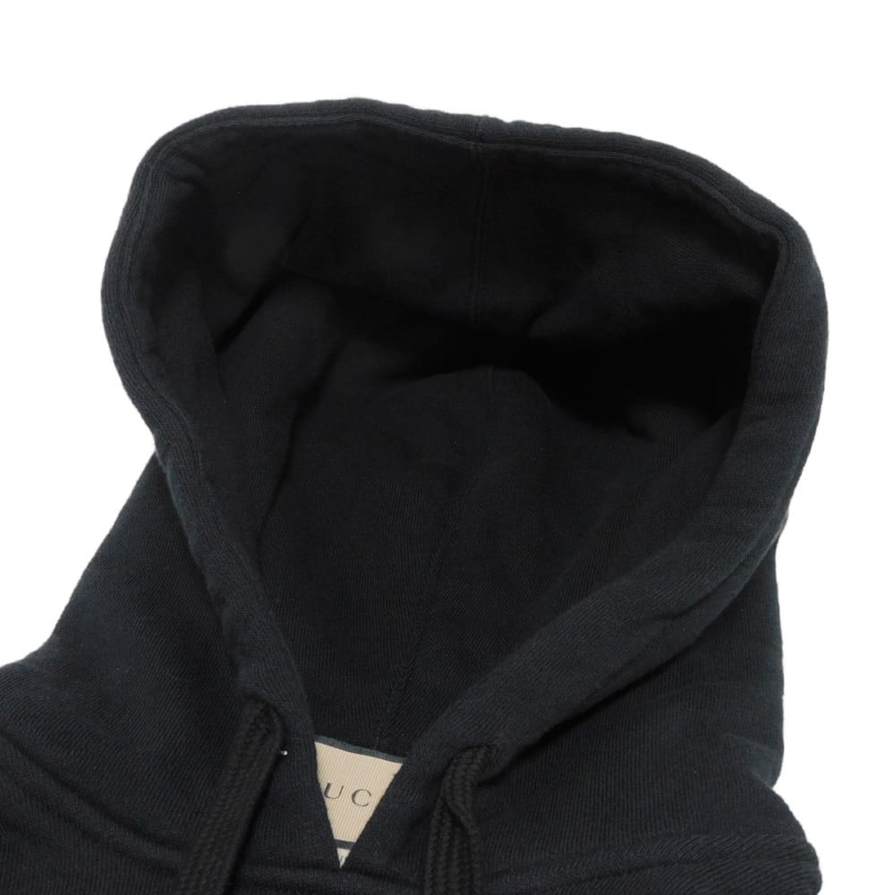 Used 9539 Logo Lipstick Hoodie 743404 XJFIX 1082 7846 XXS Zippered Short Sleeve 2-Way Interlocking G Cotton Black