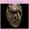 Badguy Animation Mask Resin Copper Silver Cartoon Costume For Christmas And Halloween