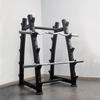 WEZHO Heavy Duty 10-Bar Barbell Storage Rack