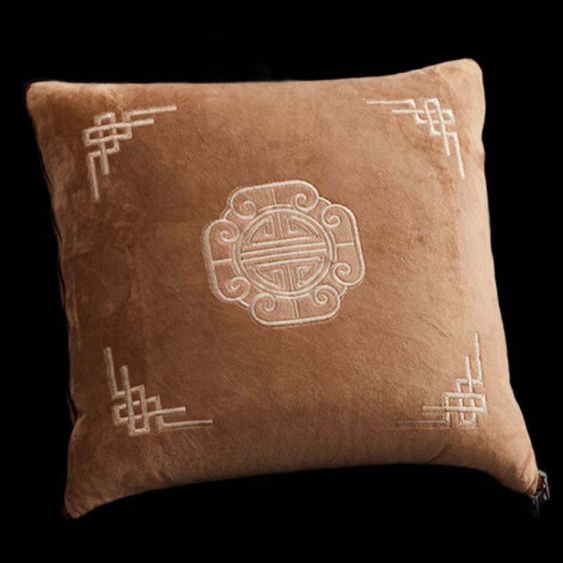 Hengyuanxiang Chinesische Stickerei Kissen Quilt