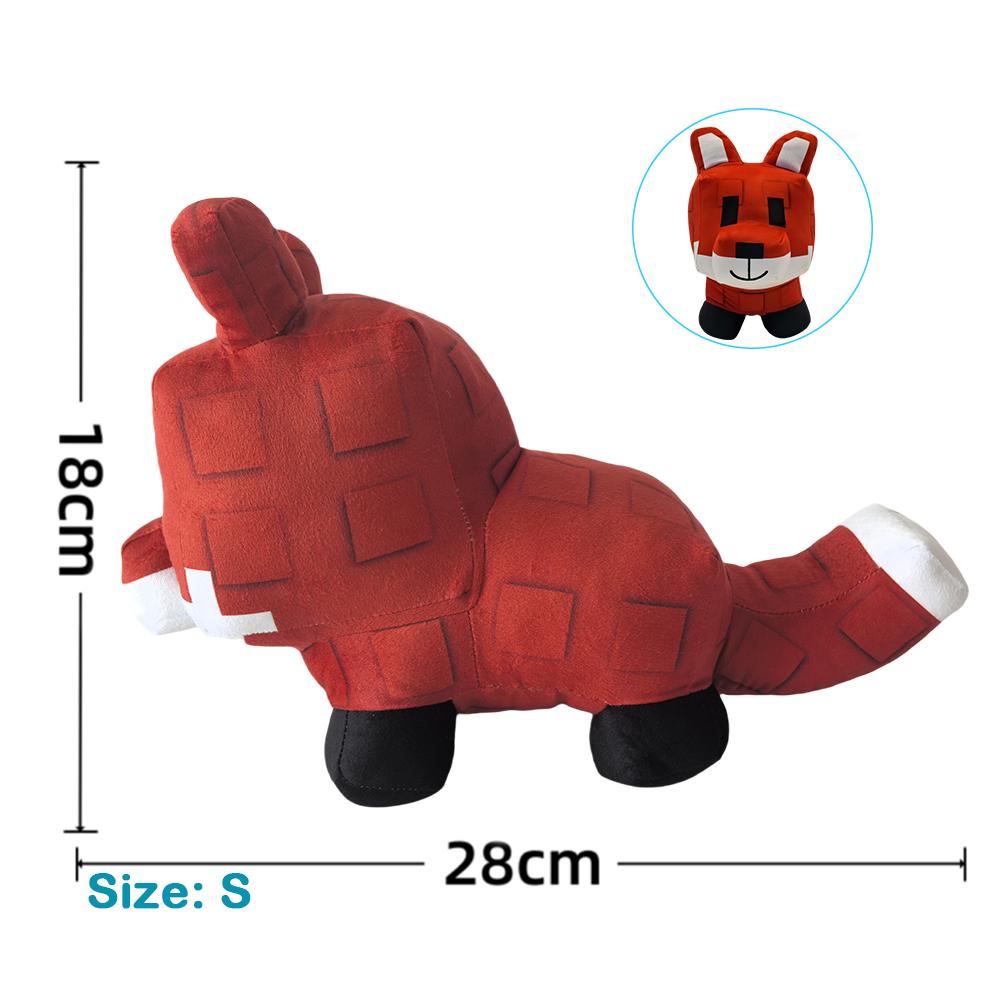 TreasuringU Grow Garden Plush Toy Cartoon Fox Red Panda Stuffed Doll Garden Fox Bee Plushie Toys Dinosaur Plushie Birthday Gift