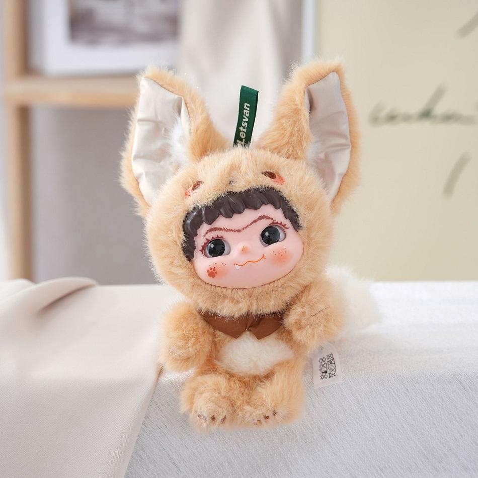 Nueva Fiesta Wakuku Segunda Generación Peluche muñeca de vinilo linda Diario Travieso Kawaii Colgante Llavero Adornos Regalo de Cumpleaños Juguetes