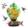 Cârlig S de Agățat pentru Sticlă cu Port de Hrănire Portocaliu Alimentator pentru Colibri cu Suport