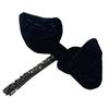 Korean Retro Velvet Rhinestone Bow Elegant Hair Clip