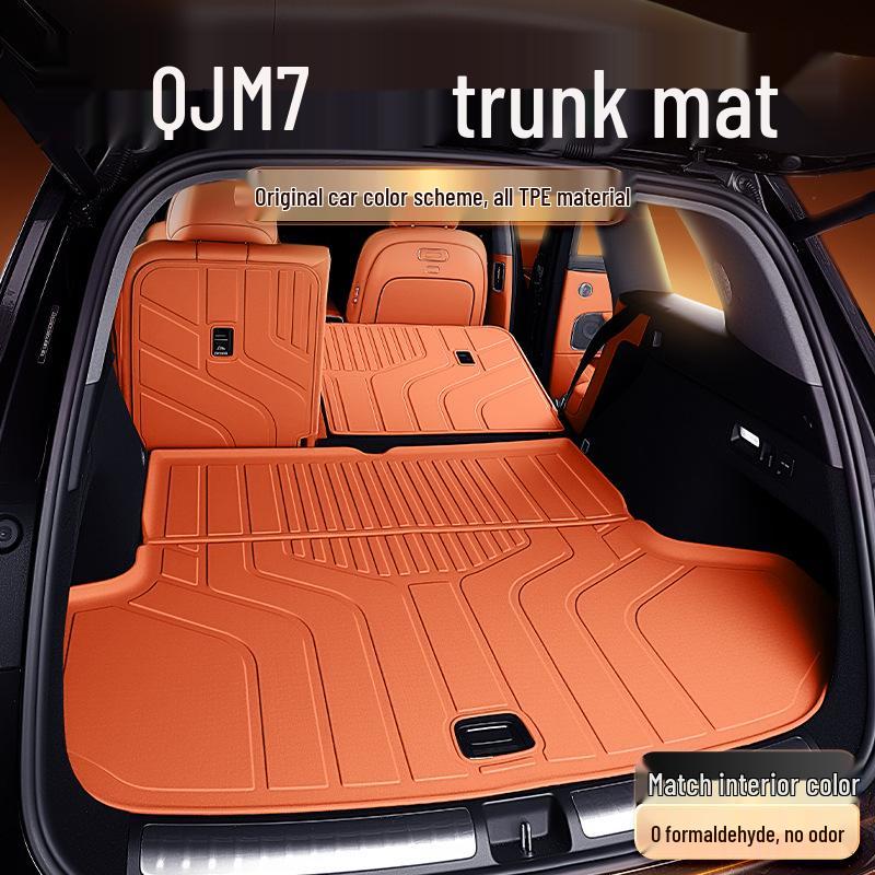 AITO M7 Trunk Floor Mats for Huawei Model TPE26 - Five/Six Seat Decorative Accessories
