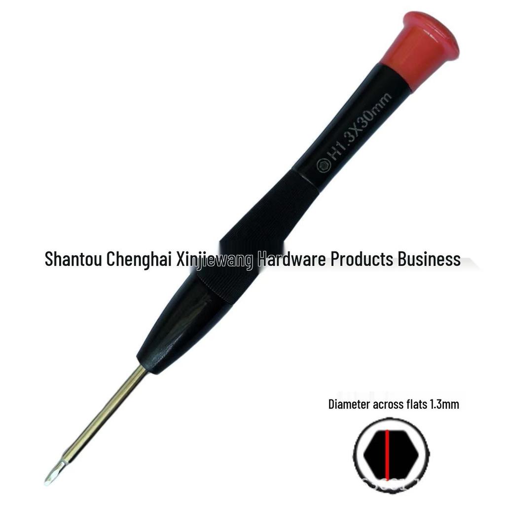 High Hardness S2 Hex Socket Screwdriver H1.5MM Wrench for Model Aircraft Disassembly, Hexagonal H2.5