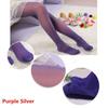 Silver Night Party Sparkle Pantyhose Glitter Stockings Shiny Tights