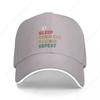 Eat Sleep Stock Car Racing Repeat Funny Player Gift Baseball Cap Fluffy Hat Sunhat Womens Beach Visor Unisexs
