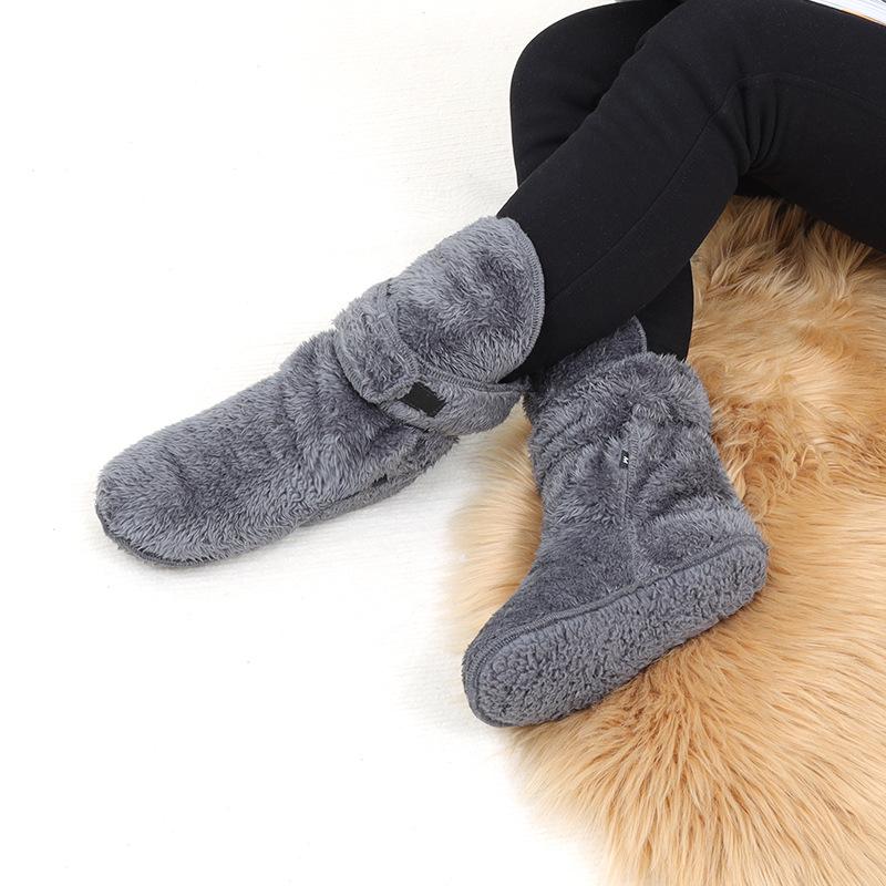 Winter Ankle Warmers Cold Socks Fractured Gypsum Socks For Middle-aged And Elderly People Indoor Home Warm Floor Socks