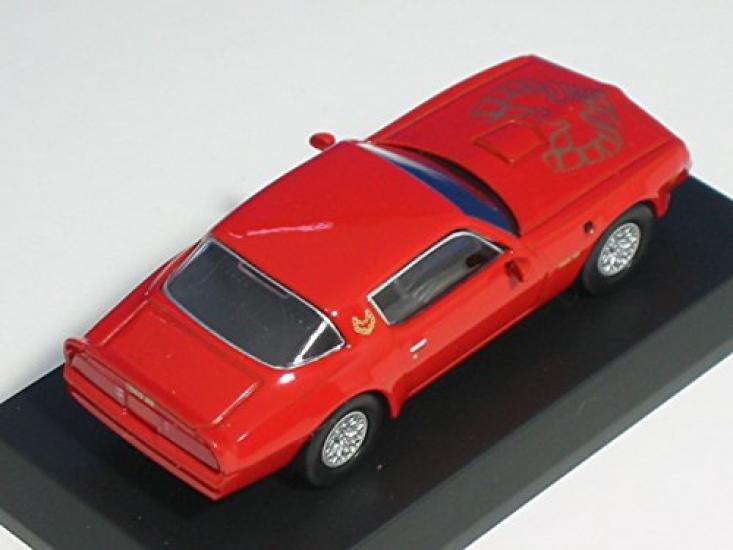 Kyosho USA Sports Car Mini Car Collection 1 Pontiac Firebird Trans Am Eagle Mask 1977 Red 1/64
