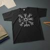 Viking Compass Nordic Rune T-Shirt Various Sizes & Colours Funny Tee