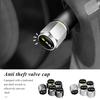 For Renault 5pcs Car Tire Valve Protection Caps Universal Rustproof Covers RS Kadjar Captur Clio Megane 2 3 4 RS Koleos Logan S555