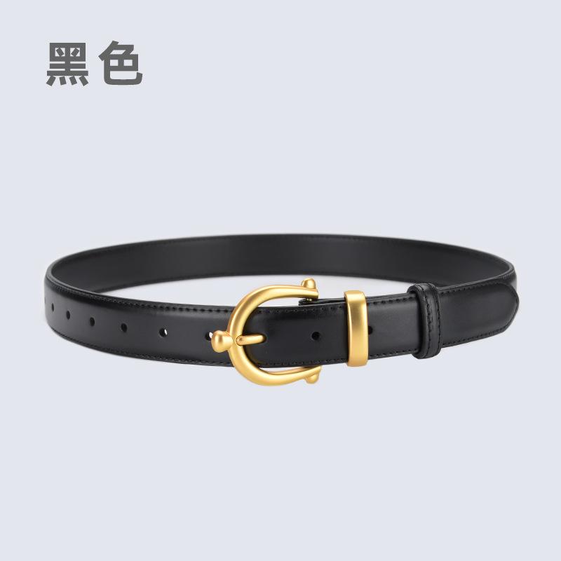 Four Seasons Available New Belt Women'S Jeans Simple And Versatile Belt New Decorative Fashion Student Pants Belt