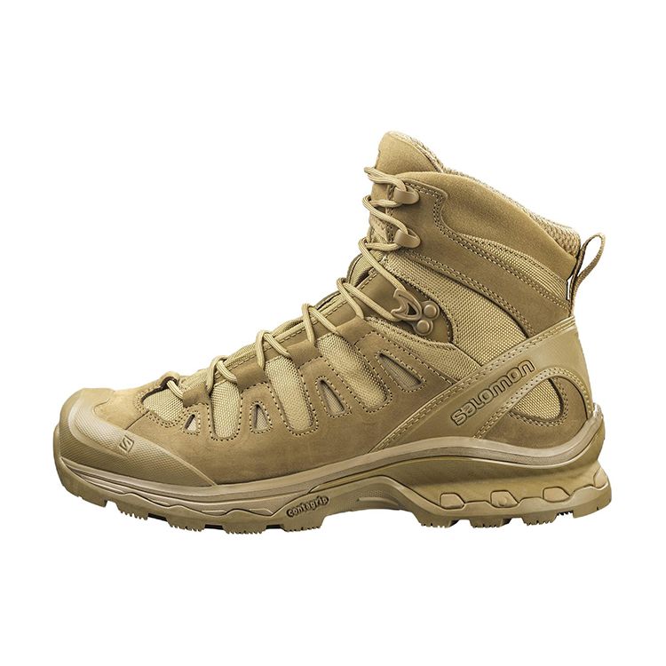 Salomon Quest 4D Forces 2 Fabric Leather Durable High-Top Hiking Shoes Unisex Hiking Shoes 409433