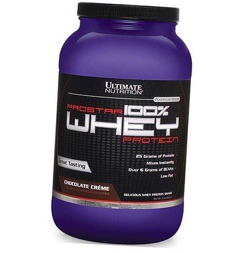 

Сироватковий протеїн, ProStar Whey, Ultimate Nutrition (29090004) 908g Chocolate