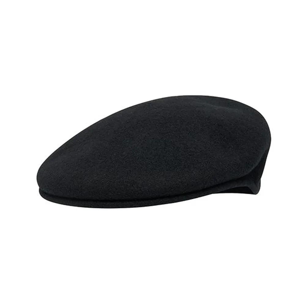 KANGOL 0258BC BLACK Wool 504 Hunting Cap 0258BC BLACK (L)