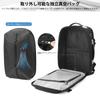 COOLBELL Men's Business Backpack, Large Capacity, 30L, Fits 17.3-inch Laptops, Expandable, with TSA Lock, USB Charging, Waterproof, Perfect for