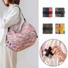 Faltbare Aufbewahrungstasche mit Griff Tragbare Reise-Camouflage-Handtaschen Große Kapazität Einkaufstasche