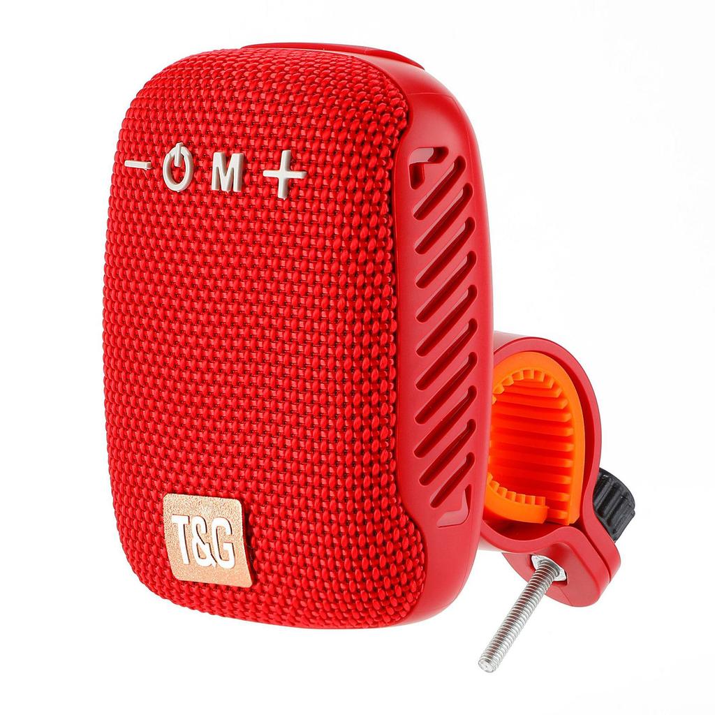 Waterproof Bluetooth Cycling Speaker with Mount - Portable Wireless Subwoofer & Card Slot
