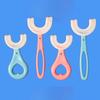 2-12 Years Old Toddler Oral Care Teeth Cleaning Brushes U-Shape Toothbrushes Kids Toothbrushes